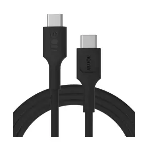 USB Type-C to USB Type-C cable Green Cell PowerStream 100W 2m, black (KABGC100PS200PB)