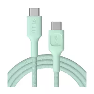 USB Type-C to USB Type-C cable Green Cell PowerStream 100W 0.3 m