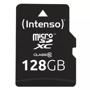 MicroSDXC memory card INTENSO 128 GB Class 10, 25 MB/s, shock/temperature/water/X-ray resistant
