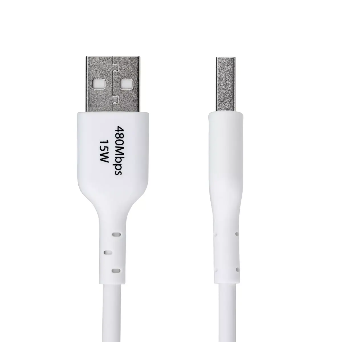 USB-A to USB-C Charging Cable StarTech.com USB2AC2MNCWHE Photo 2