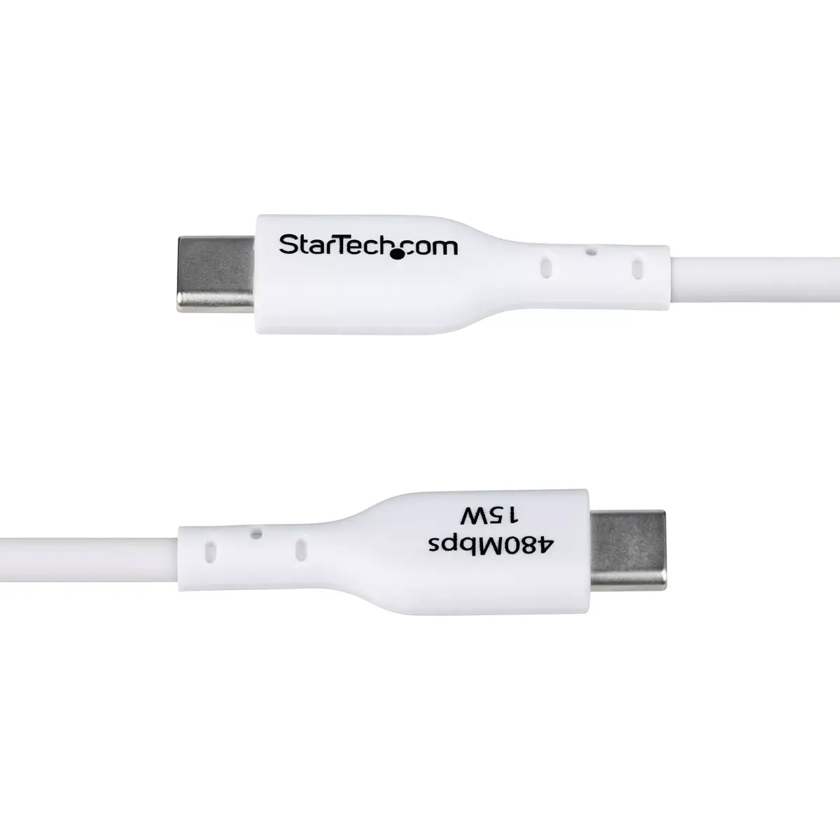USB-A to USB-C Charging Cable StarTech.com USB2AC2MNCWHE Photo 5