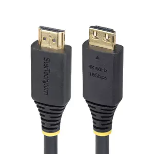 HDMI kabelis StarTech.com HDMI2-CABLE-GRIP-3F 4K 60Hz 18Gbps 0.9m