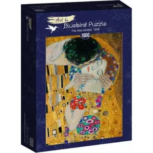 Jigsaw Puzzle Bluebird Puzzle 1000 pieces — 'The Kiss' fragment by Gustav Klimt (402714)