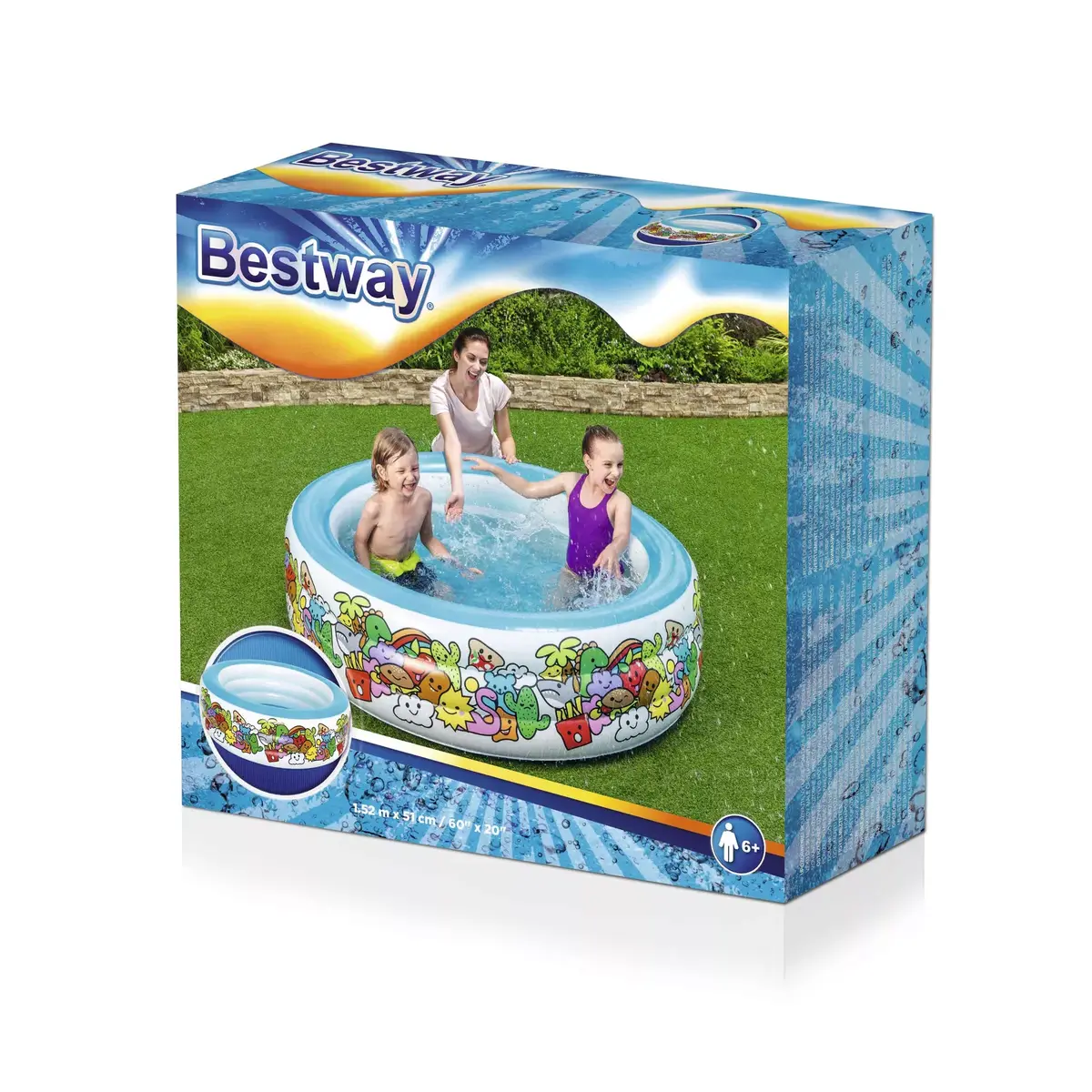 Gaisa baseins Bestway 51121 Photo 9