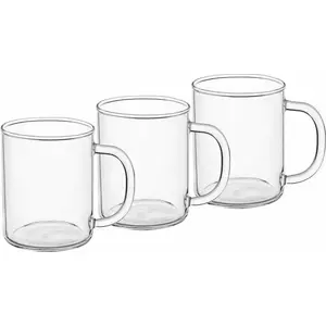 Heatproof glass cups Termisil set 0.4 L 3 pieces - Termisil 28/2