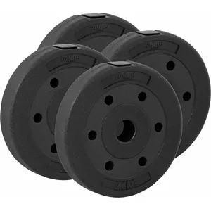 Набор грузов Rebel 4×2.5 кг битумные диски с отверстием 31 мм REBEL ACTIVE