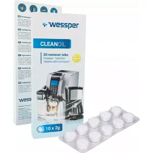 Cleaning tablets wessper WES078, 10 pieces — descaler and appliance cleaner tablets