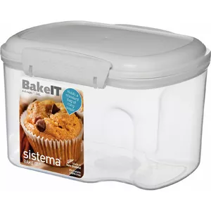 Контейнер для еды sistema Bake it 1,56 л, герметичный многоразовый пластиковый ланчбокс