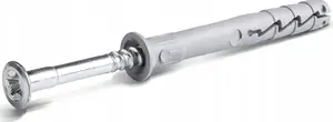 Ātrā montāžas dībele Koelner R-FX-N-06L080 poliamīds 6x80 mm bez flančas
