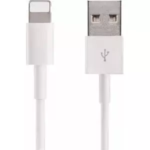 USB-A to Lightning cable LIBOX LB0119 1 m — white, data & charging cable