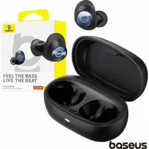 Bezvadu austiņas Baseus Bowie MA20 Pro Black, trokšņu slāpēšana, pār ausīm