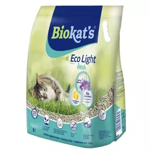 Bioloģiski kaķu pakaiši - Gimborn Biokat's Eco Light Fresh Spring Blossom 5 L