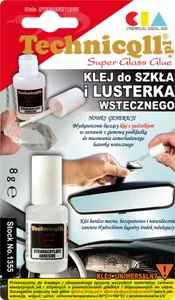Adhesive for Glass and Rearview Mirrors Technicqll C-355 8 g blister