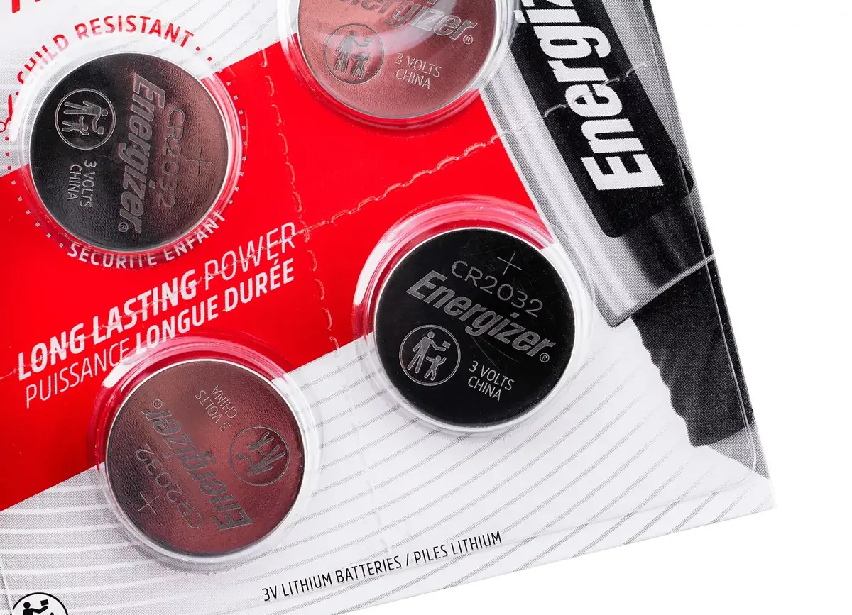 Energizer CR2032 3V monētas baterija, 4 gab. Photo 3