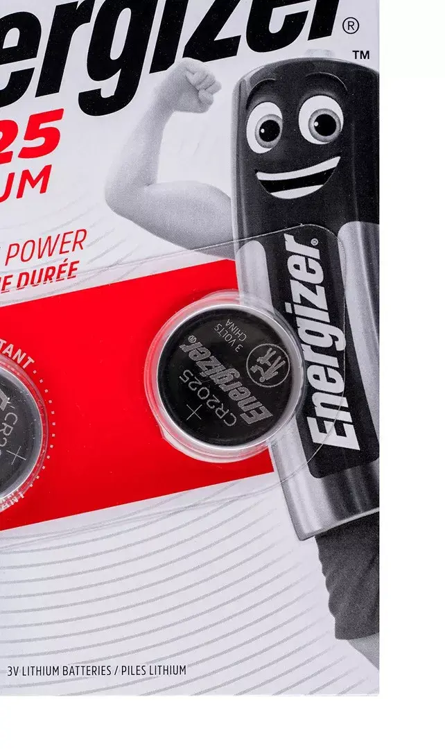 Energizer CR2025 3V Eco pogbaterija, 2 gab. Photo 2