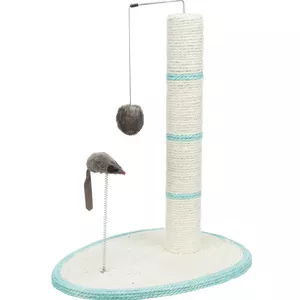 Cat scratching pad Trixie Scratch Me freestanding plush 7 cm diameter 500 mm height