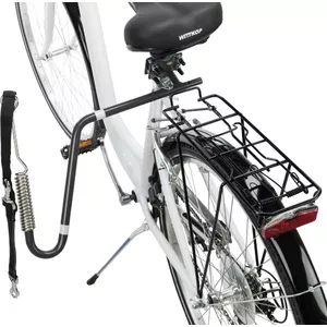 Dog lead attachment mount TRIXIE 12860 Black monochromatic