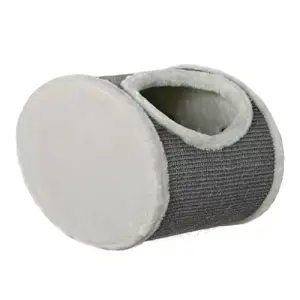 Cat scratching barrel Trixie 49921 wall-mounted grey white 420x290x280mm