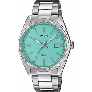 Часы CASIO MTP-1302PD-2A2VEF — мужские аналоговые из нержавеющей стали, серебристые