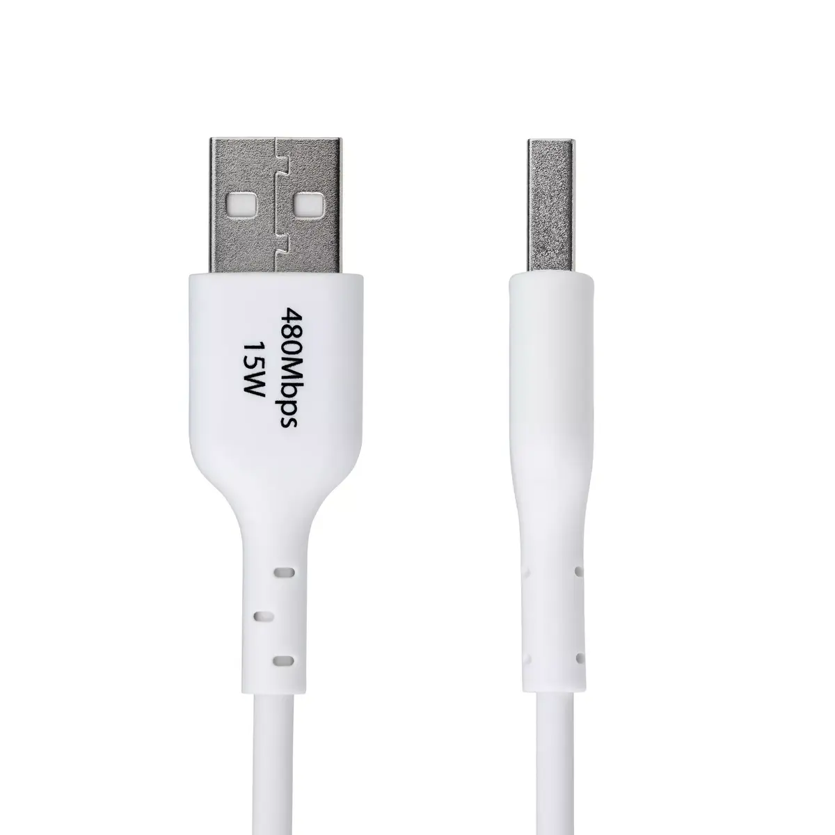 USB-A to USB-C Charging Cable StarTech.com USB2AC1MNCWHE Photo 2