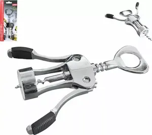 Corkscrew Tadar Tonga steel manual wine opener, model TONGA