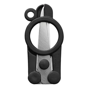 Scissors Fiskars 1075352 Universal Straight Cut Black Stainless Steel 4.4 cm Blade