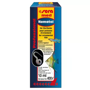 Līdzeklis pret visu veidu tārpiem akvārijā: Sera Professional Nematol 10ml