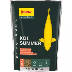 Сухой корм для рыб sera Koi Professional Summer 2.2 кг Протеин 36%