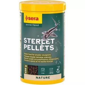 Barība dīķa zivīm - Sera Pond Sturgeon Granulas 1000ml