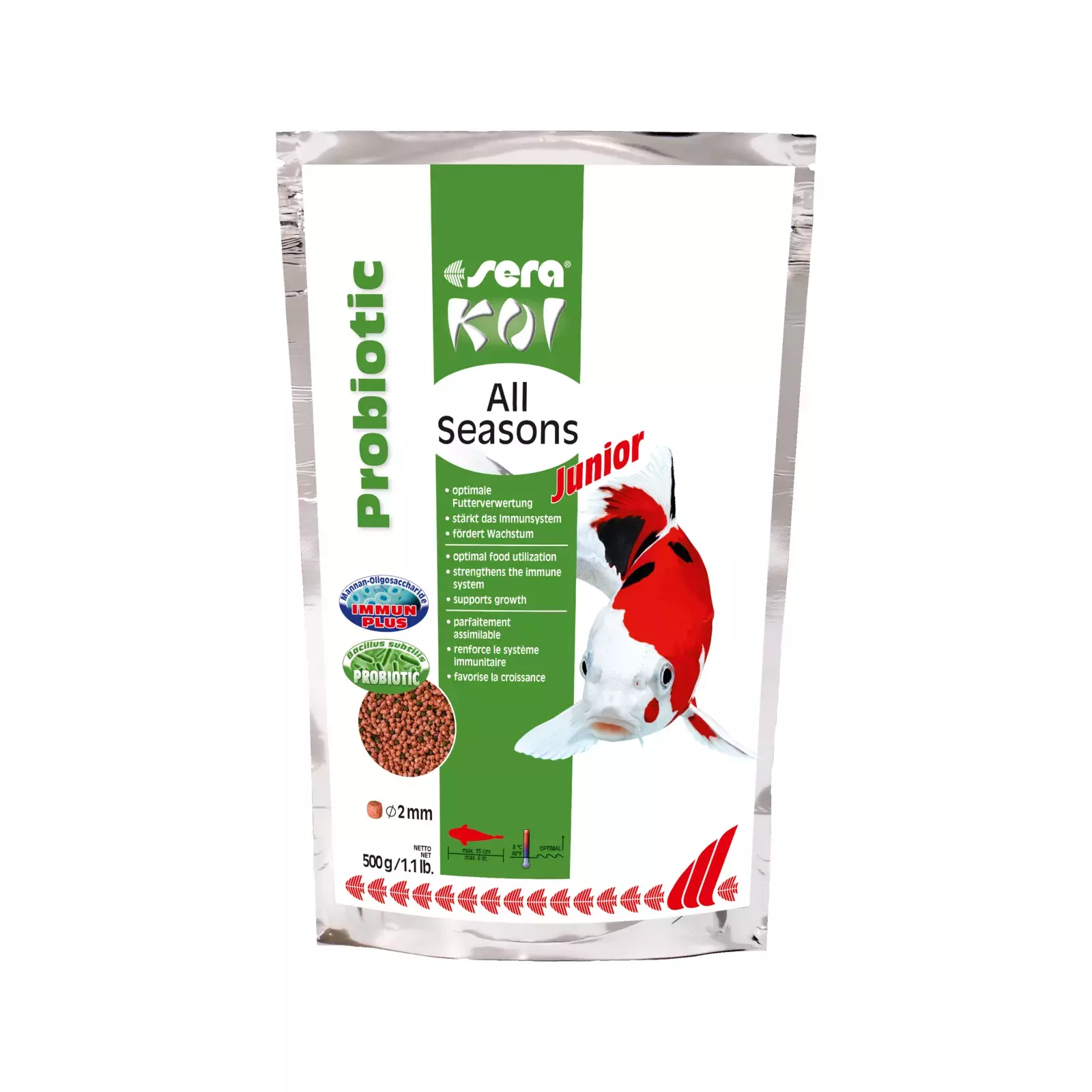 sera Koi Junior All Seasons Probiotic S32095 Photo 1