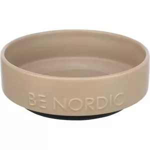Bļoda dzīvniekiem, keramikas - Trixie BE NORDIC bļoda, keramikas|gumijas, 1,2 l|ø 18 cm