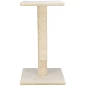 Cat tree Trixie Baera 69 cm beige — Trixie model 110878, compact scratching post and perch