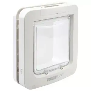 Дверь для собак/кошек SureFlap SUR101 Белая Пластиковая На Батарейках 281мм