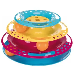 Interactive toy Trixie Catch the Balls Multicolour 25 cm for Cats