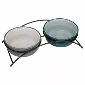 Набор мисок керамика и металл Trixie 109927 — 2 x 1,6 л