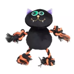 Плюшевая игрушка для собак Trixie Halloween 32 см — комбинированная плюш и канат для жевания и игр