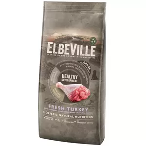 Sausā barība kucēniem - ELBEVILLE Puppy and Junior Large Fresh Turkey Healthy Development 11,4 kg