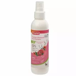 Sausais šampūns suņiem un kaķiem: Beaphar BIO SUHS ŠAMPŪNS SPRAY DOG|CAT 200ml.