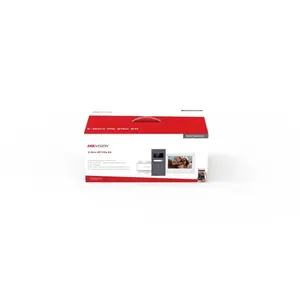 Video intercom Hikvision DS-KIS704EY-ACW2 2 MP outdoor unit, 7" indoor monitor, IP65, IK08, 256 MB RAM, 4 GB ROM