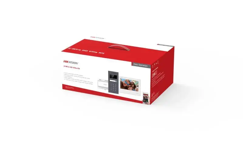 Hikvision DS-KIS704EY-ACW2/ALUMINUM video domofons Photo 2