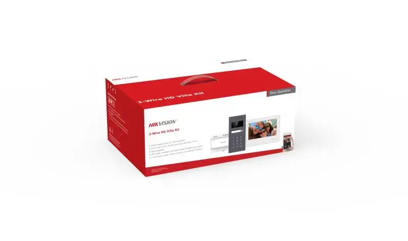 Hikvision DS-KIS704EY-ACW2/ALUMINUM video domofons Photo 3