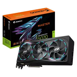 GIGABYTE Graphics Card GeForce RTX 5070 12GB GDDR7 PCIe 5.0, 192-bit, 3xDP/1xHDMI, 317×136×64 mm