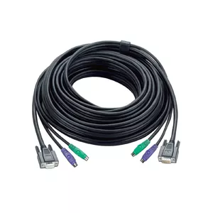 KVM кабель ATEN PS/2 HDB 1.2м черный