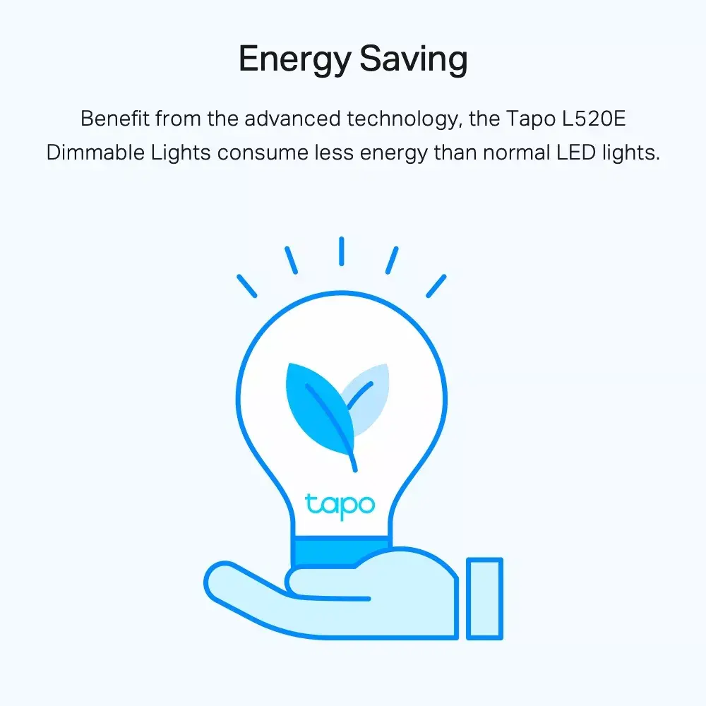 Умная лампочка TP-Link Tapo Smart Wi-Fi Light Bulb Photo 6