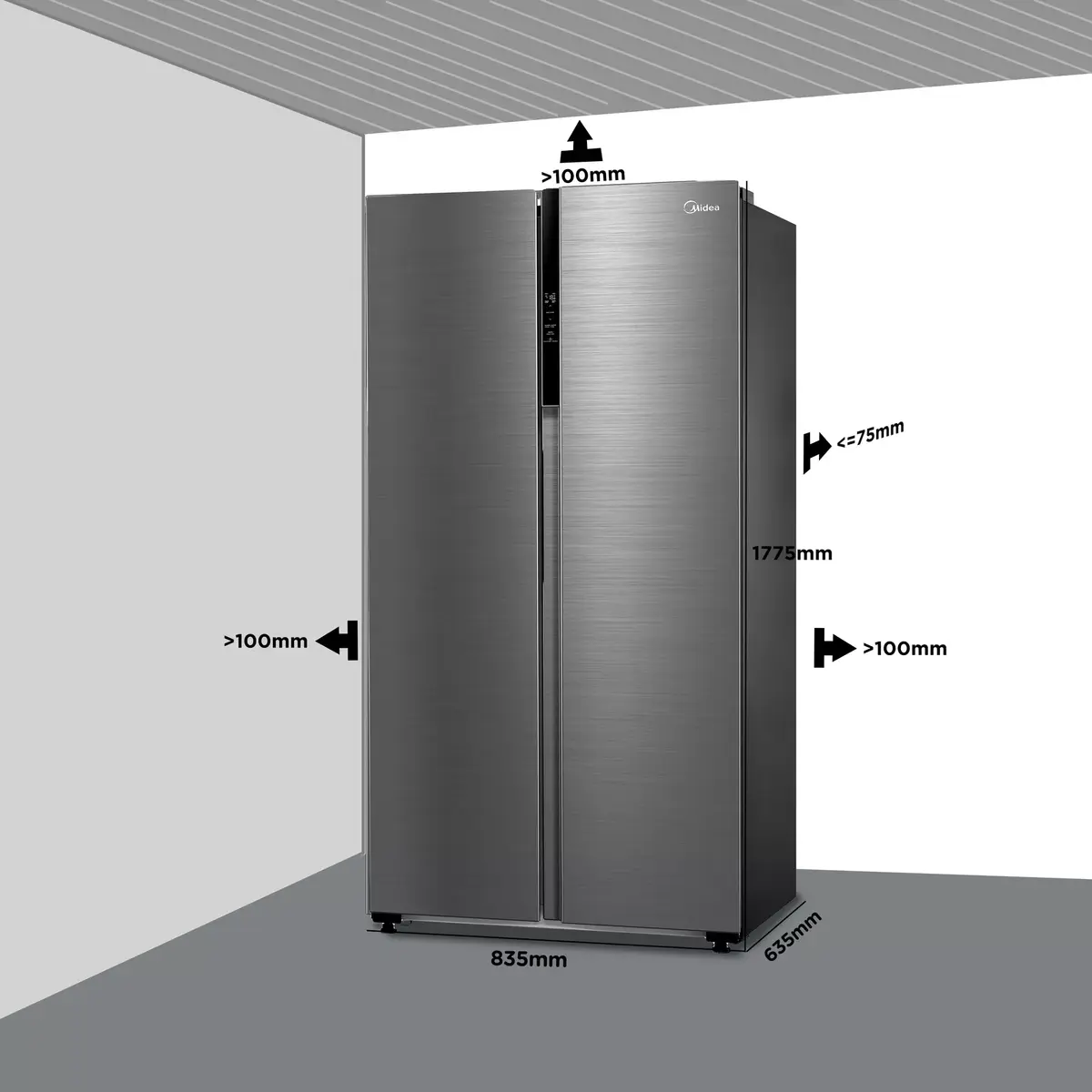 Холодильник Midea MDRS619FIE46 Photo 14