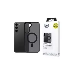 Protective MagSafe-compatible slim phone case 3MK Smoke MagCase for Apple iPhone 16E