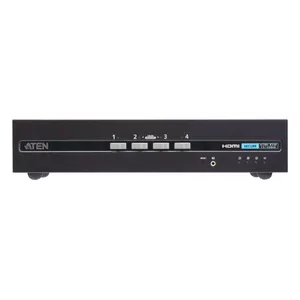 ATEN 4-Port USB HDMI Dual Display Secure KVM Switch 4K Ultra HD