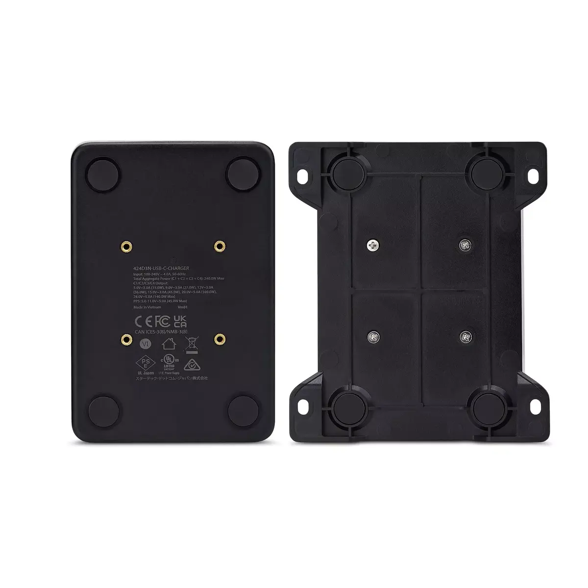 USB-C lādētājs StarTech.com 4-portu 240W Photo 4