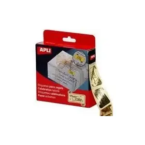 Label agipa 116112 – French text 'Plaisir d'offrir' adhesive label, 1 piece