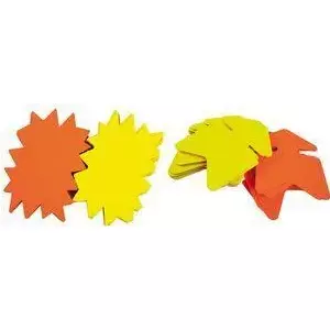 agipa Signal Labels 240 x 320 mm Yellow-Orange Pack of 10 (MPN 114910)